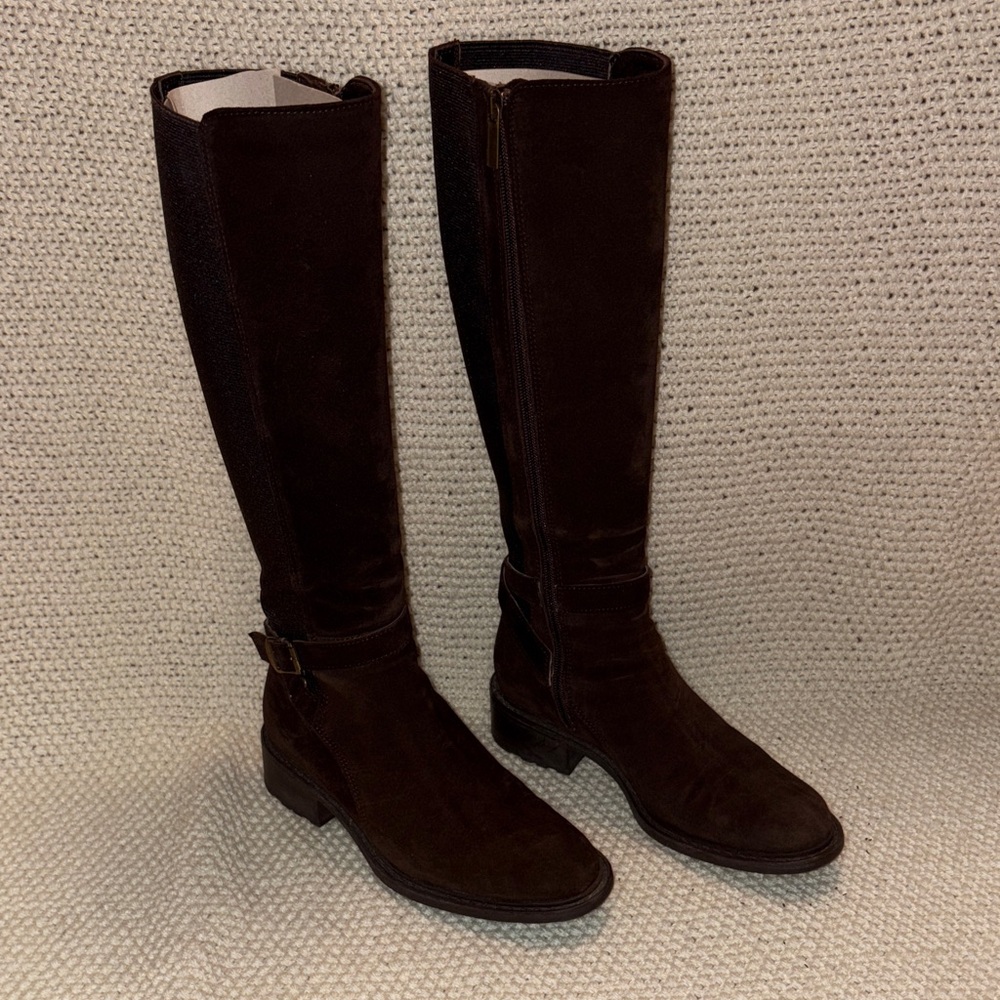 Aquatalia Dark Brown Knee High boots